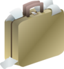 Stuffed Suitcase Clip Art